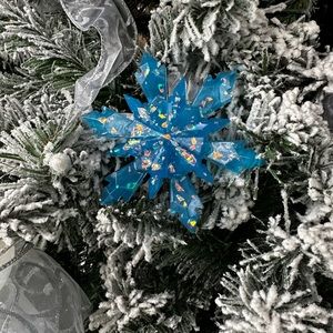 Beautiful Christmas Snow Flake Ornaments * Brand New * Made To Order